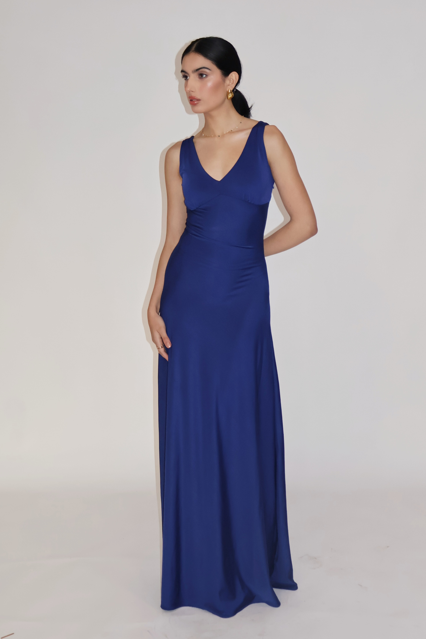PROSECO DRESS - (Navy)