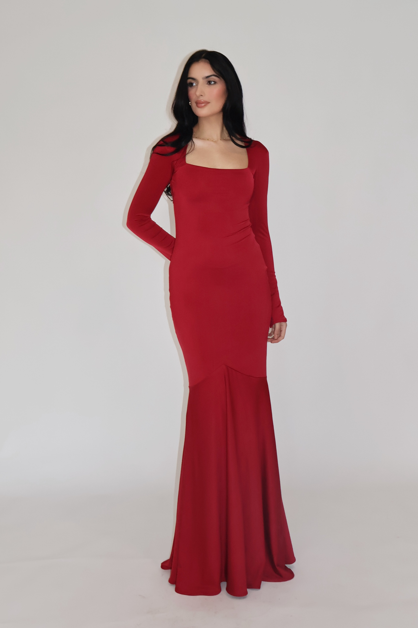 MARTINI DRESS - (Cherry)