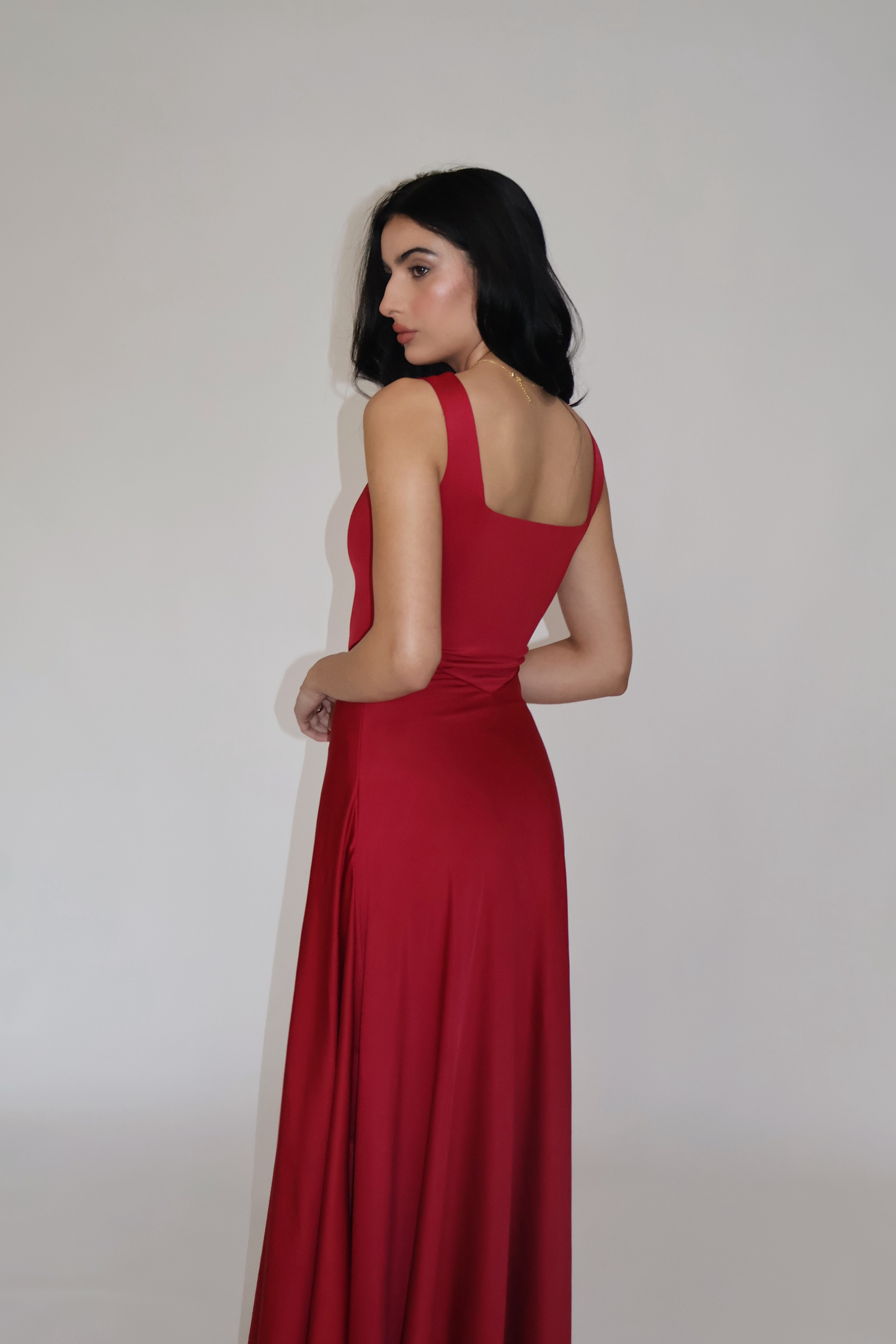 ROSÉ DRESS - (Cherry)