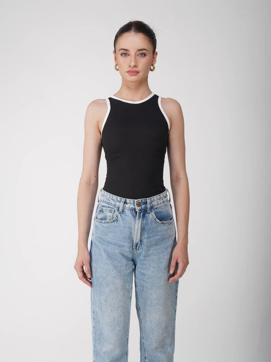 Black Racer Bodysuit - Aura Bodysuit (Onyx)