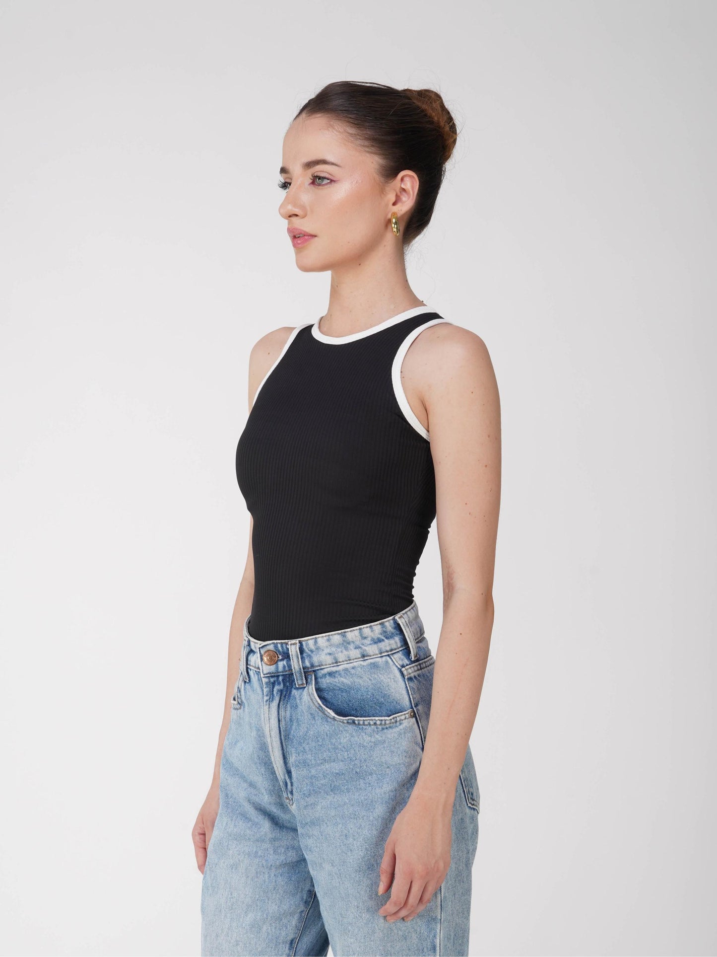 Black Racer Bodysuit - Aura Bodysuit (Onyx)