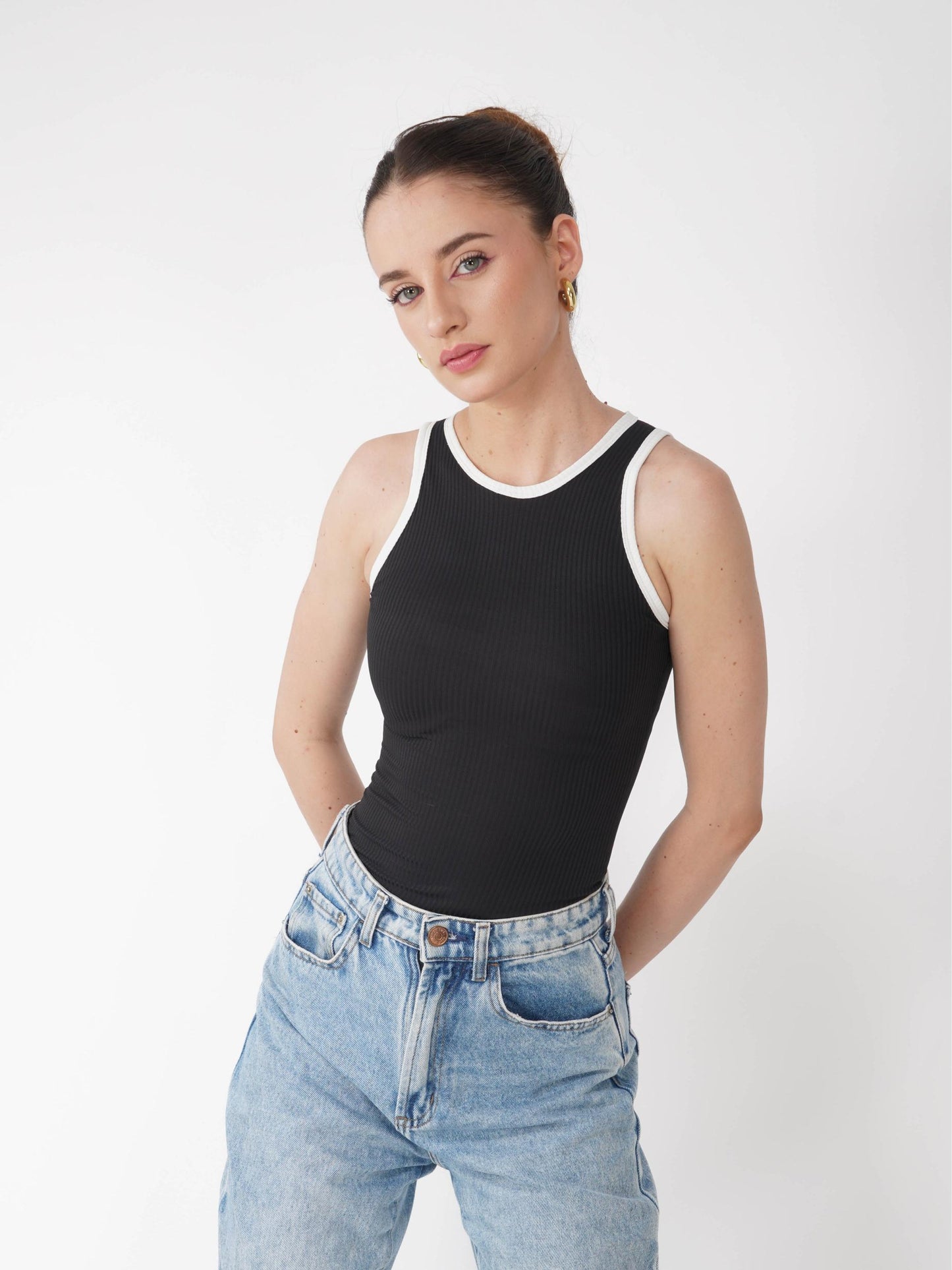Black Racer Bodysuit - Aura Bodysuit (Onyx)