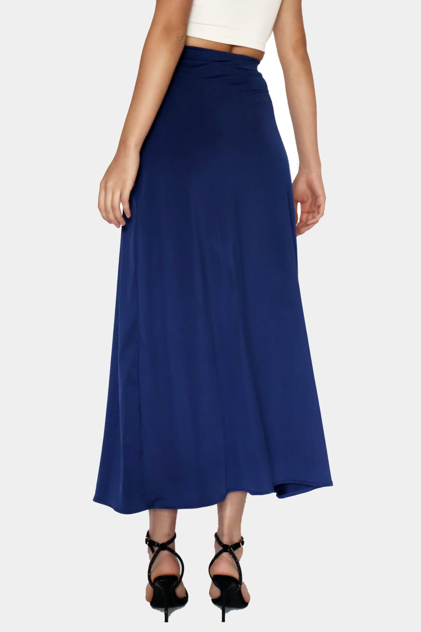 Blue Maxi Skirt - Cedar Skirt (Navy)