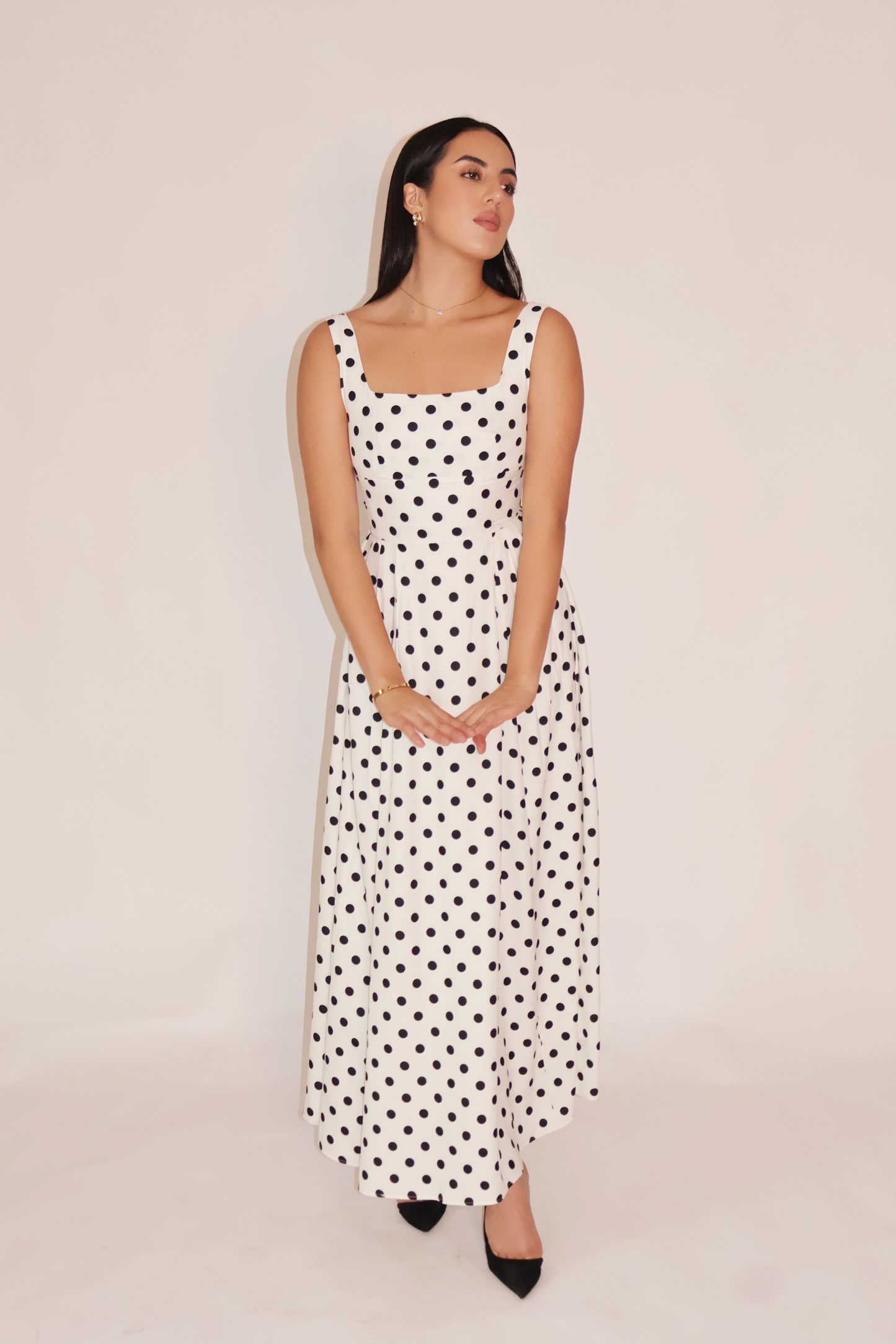 DARLA Dress - White