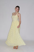 PEONY DRESS - (Butter)
