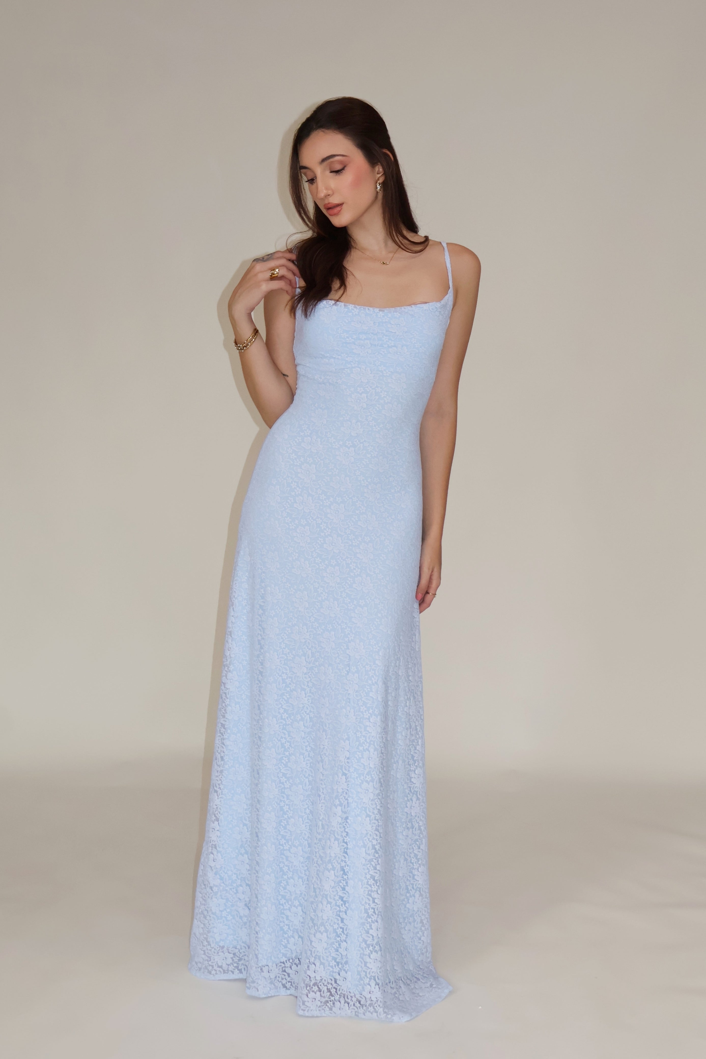 BLOSSOM DRESS - (Sky)