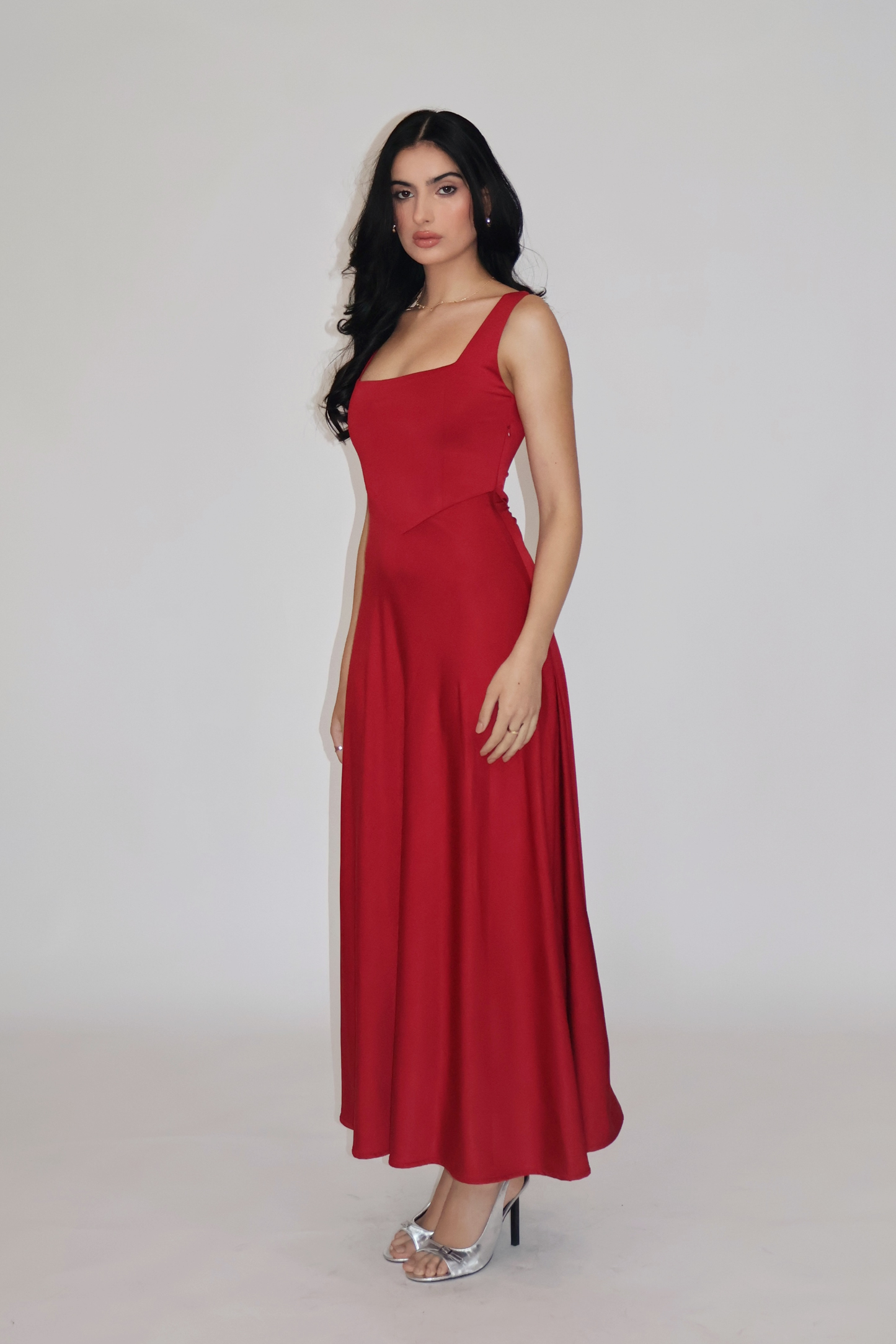 ROSÉ DRESS - (Cherry)