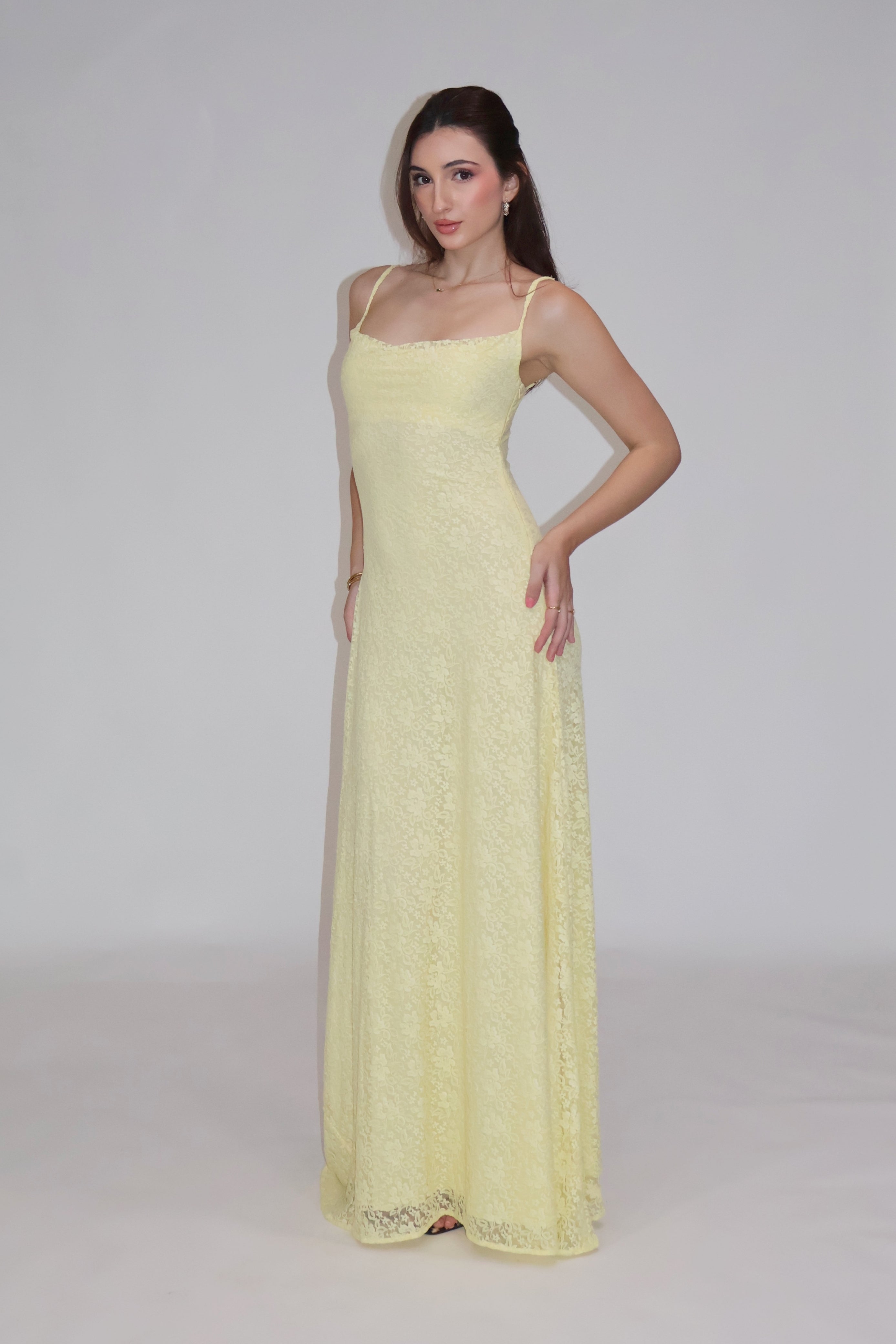 BLOSSOM DRESS - (Butter)