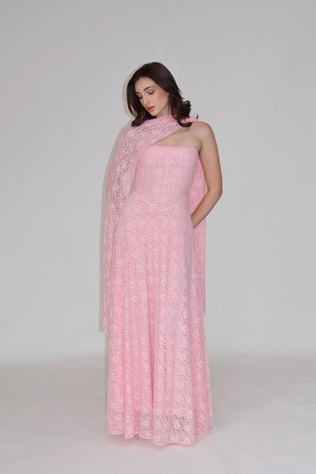 DAISY DRESS - (Pink)