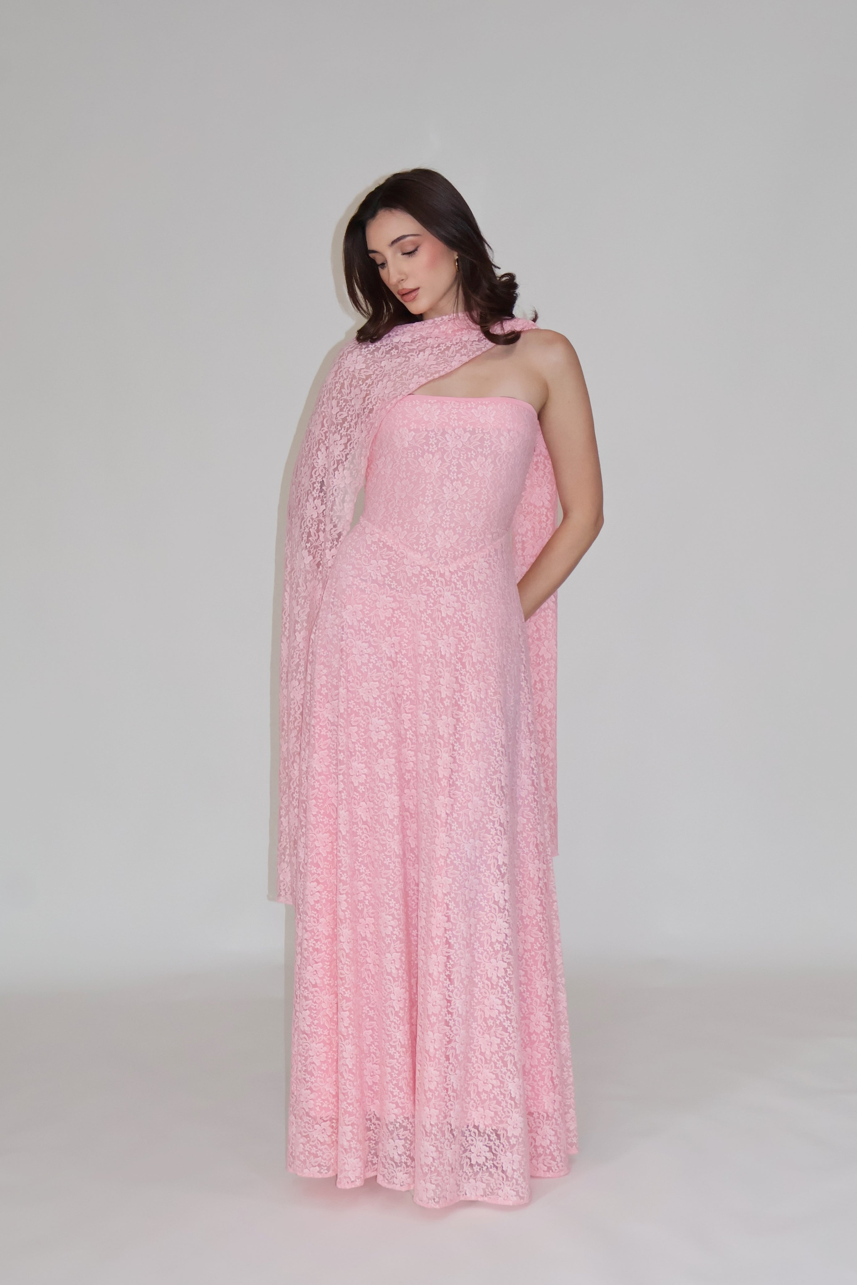 DAISY DRESS - (Pink)