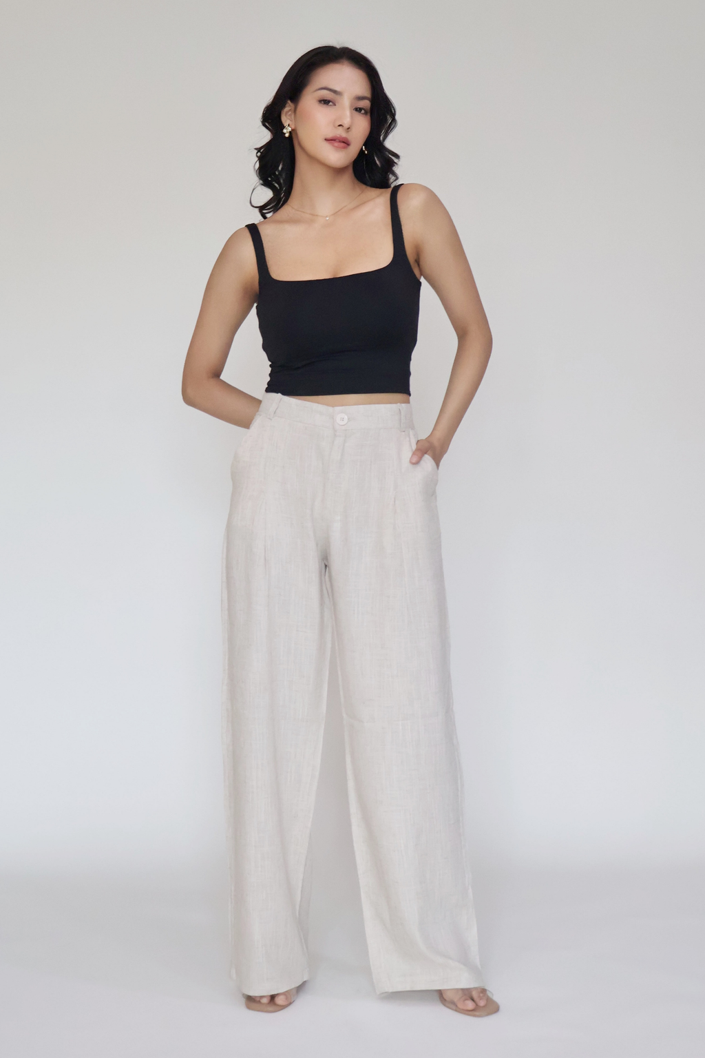 COASTAL PANTS - (Oat meal)