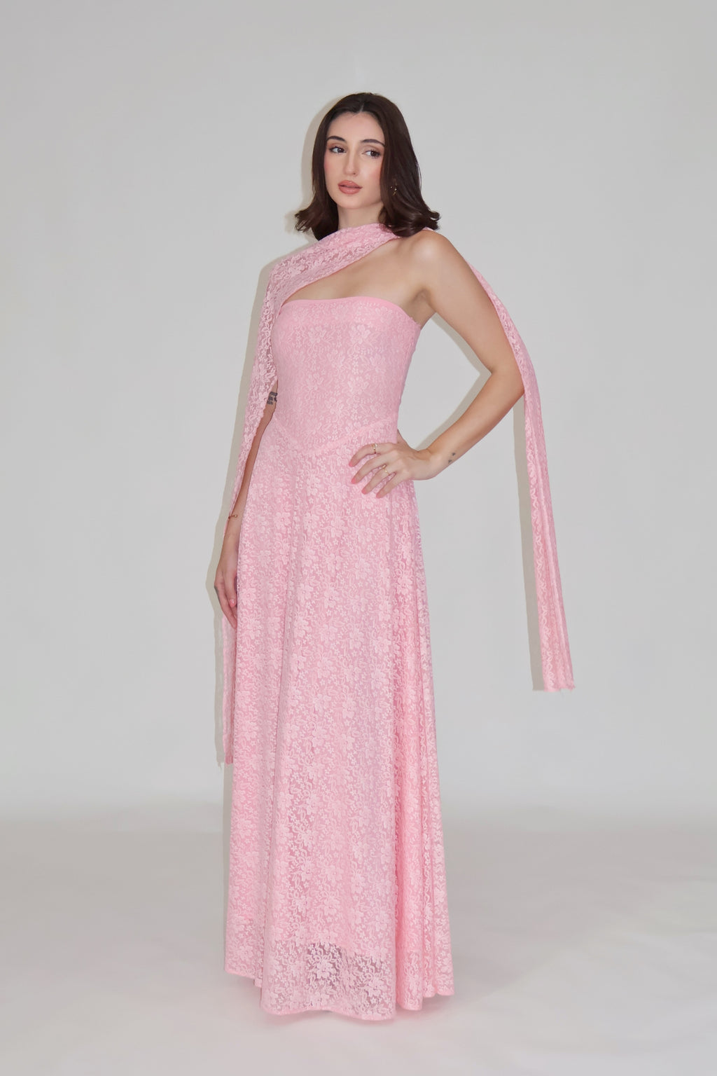 DAISY DRESS - (Pink)