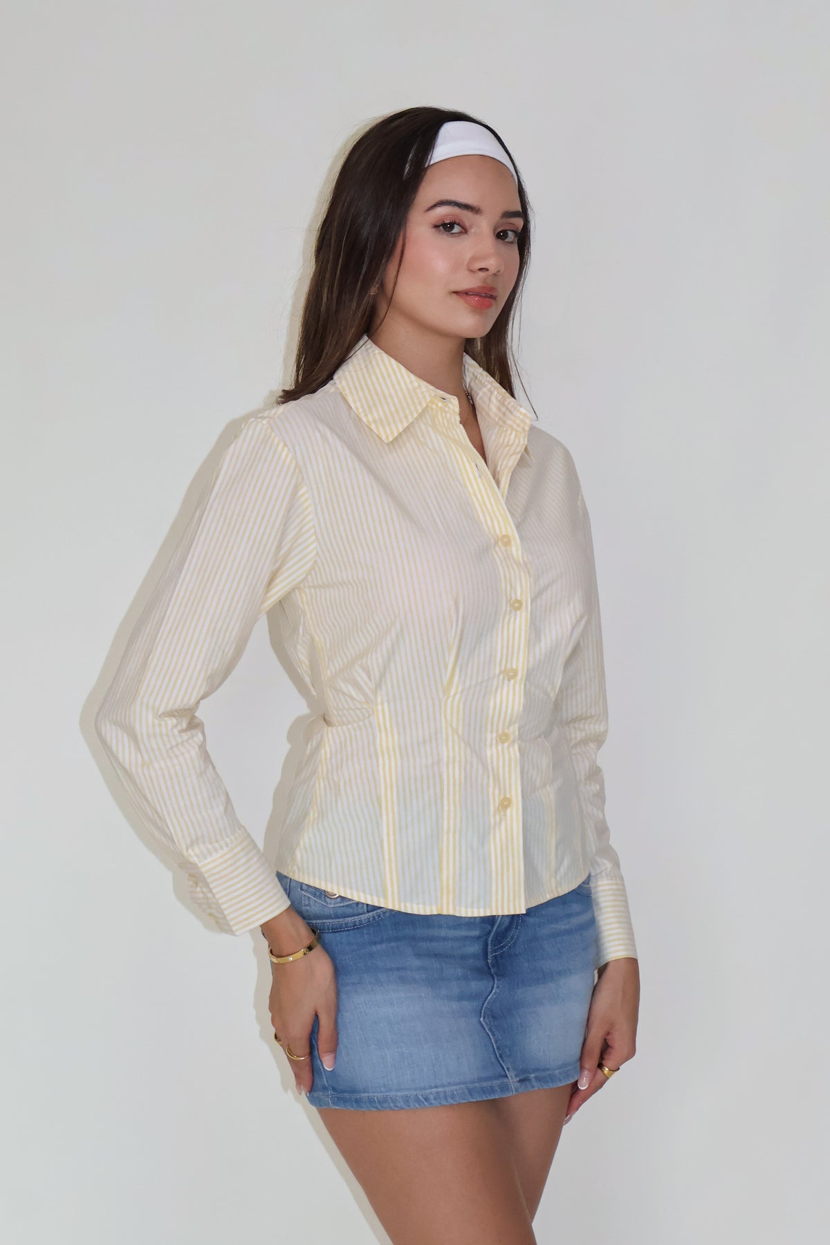 Amber Shirt - (Yellow)