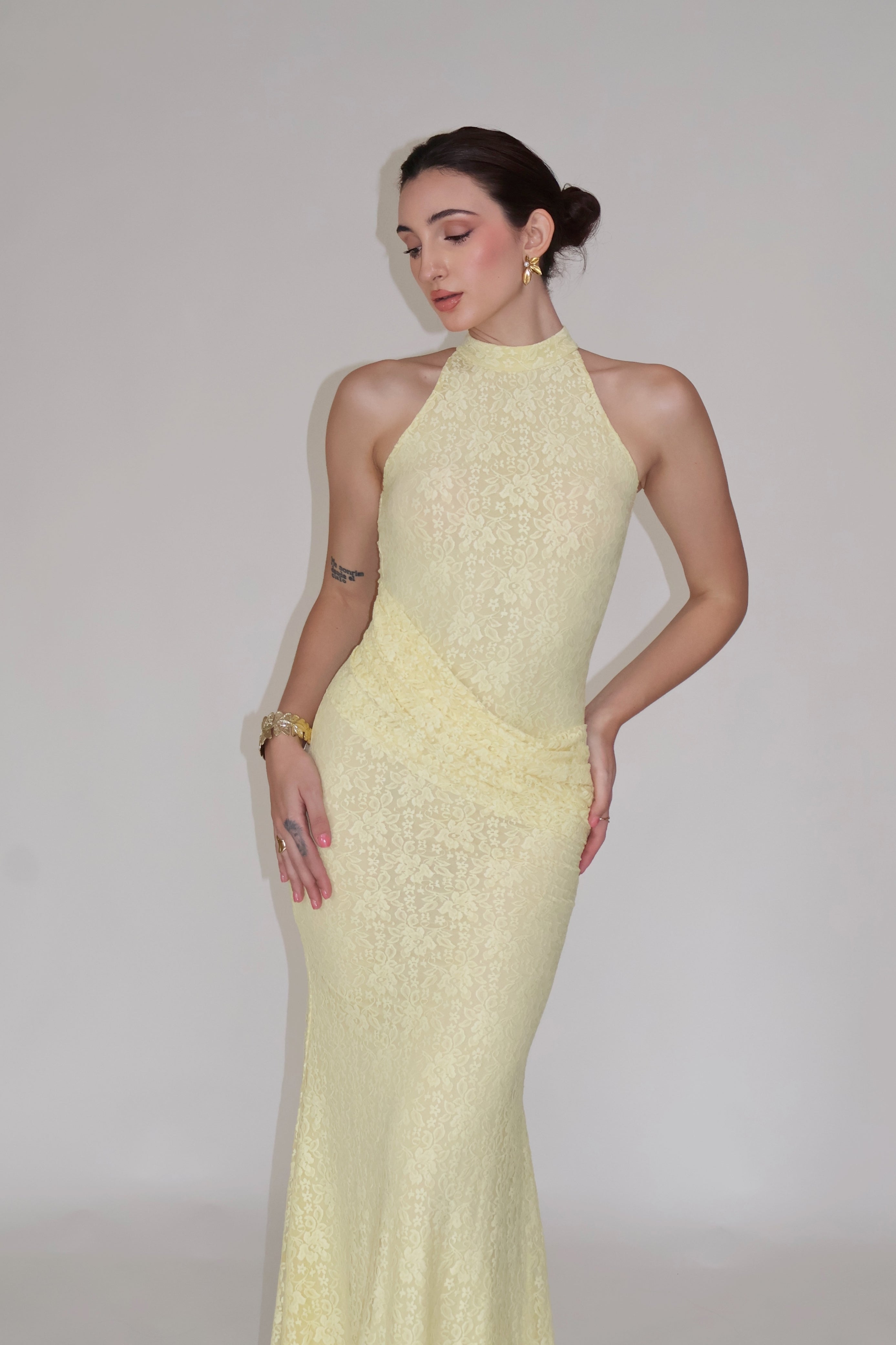 JASMINE DRESS - (Butter)