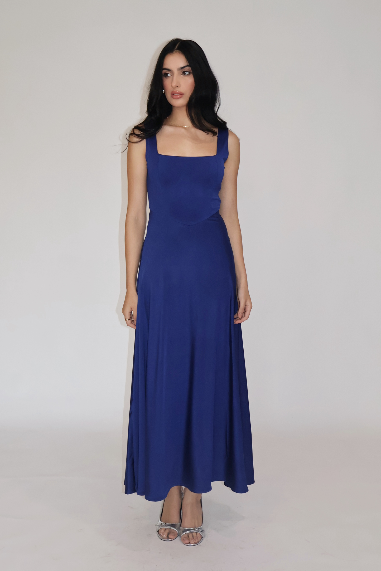 ROSÉ DRESS - (Navy)