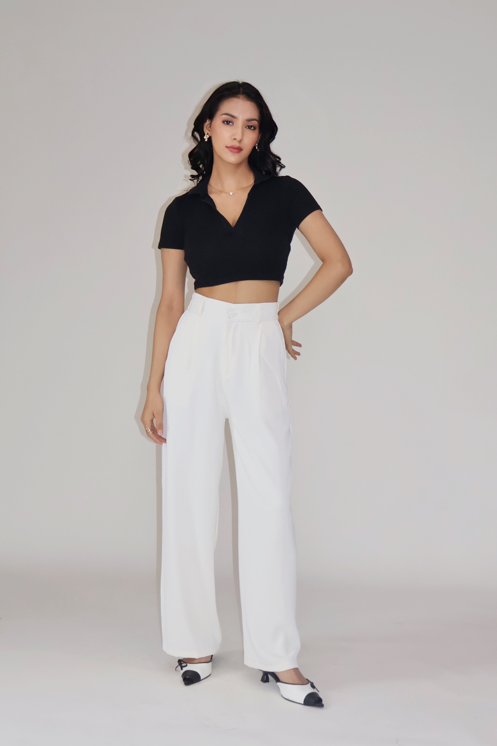 TOKYO PANTS - (Off white)