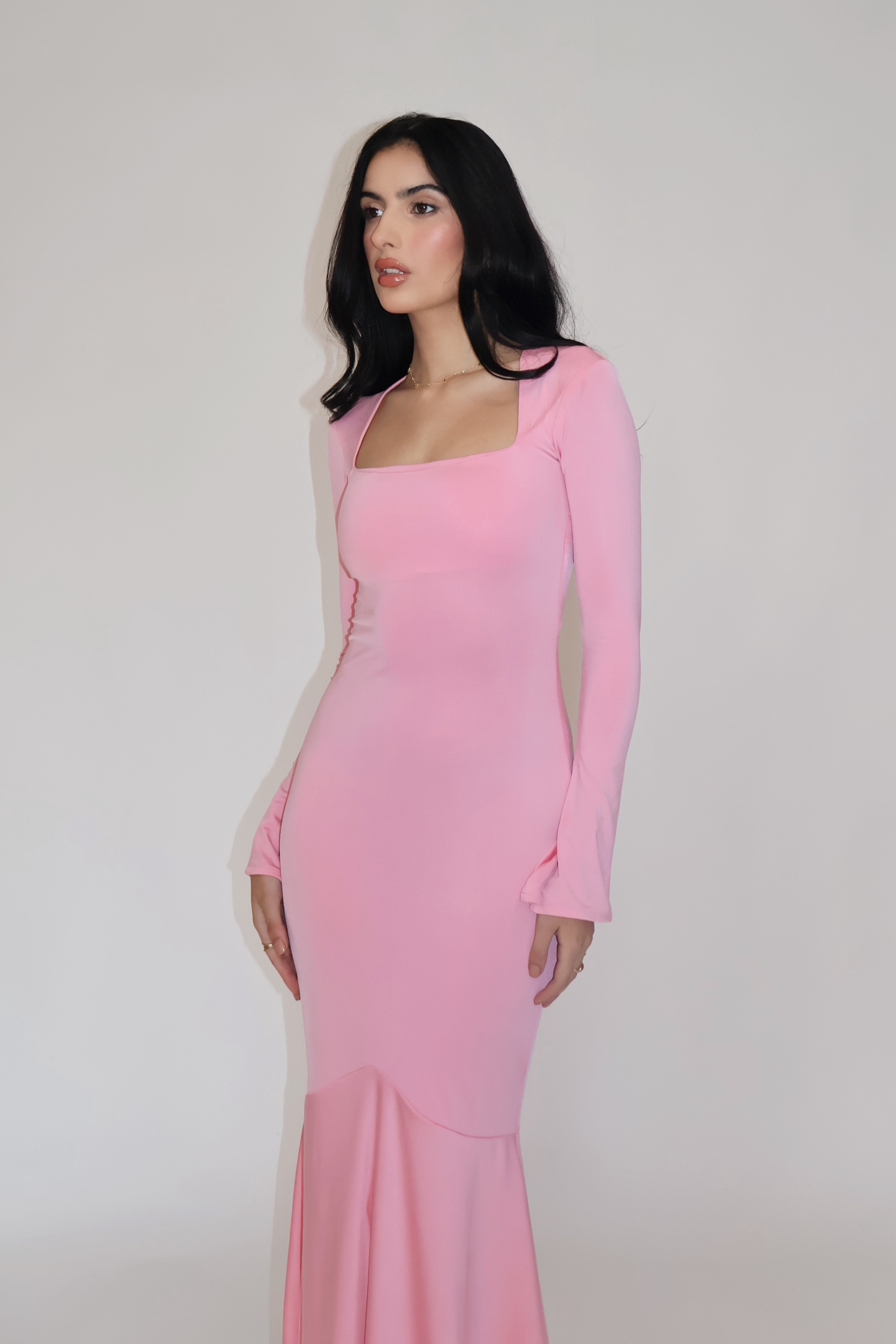 MARTINI DRESS - (Flamingo)