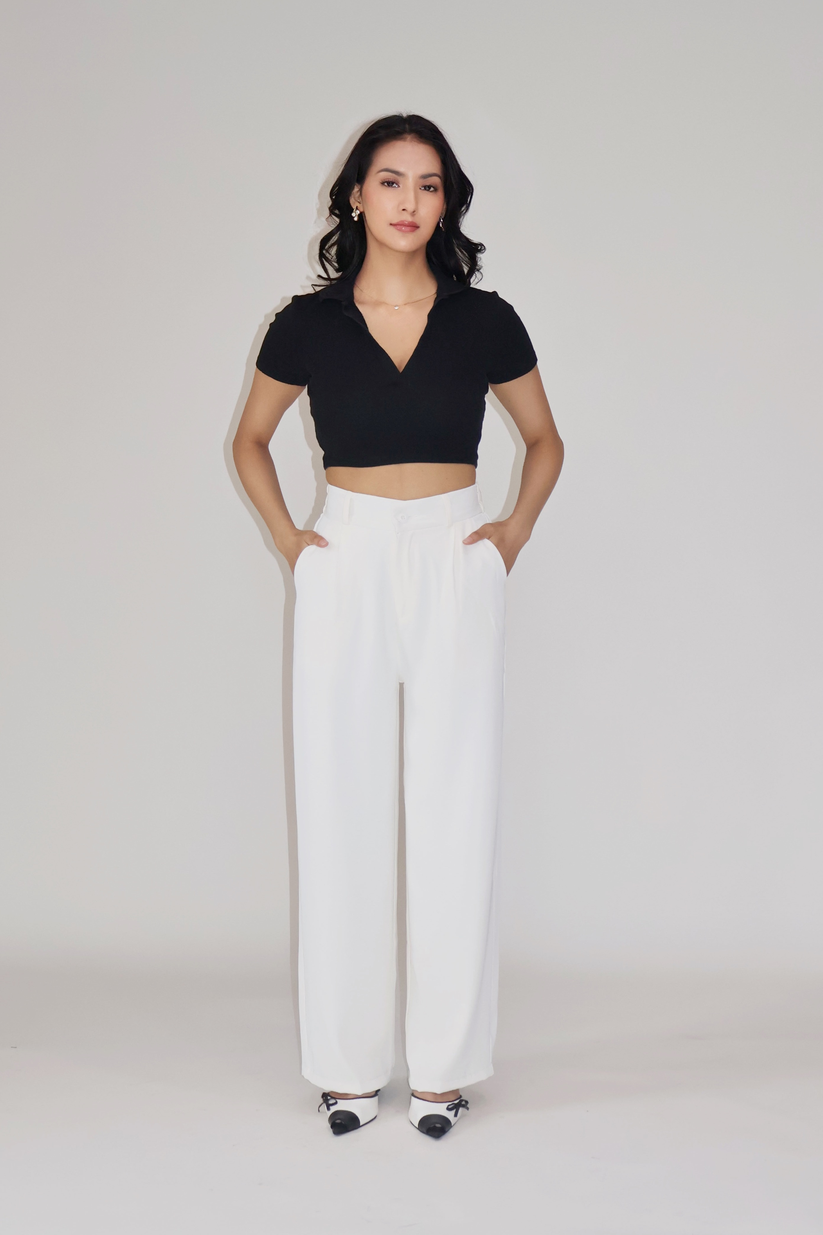 TOKYO PANTS - (Off white)