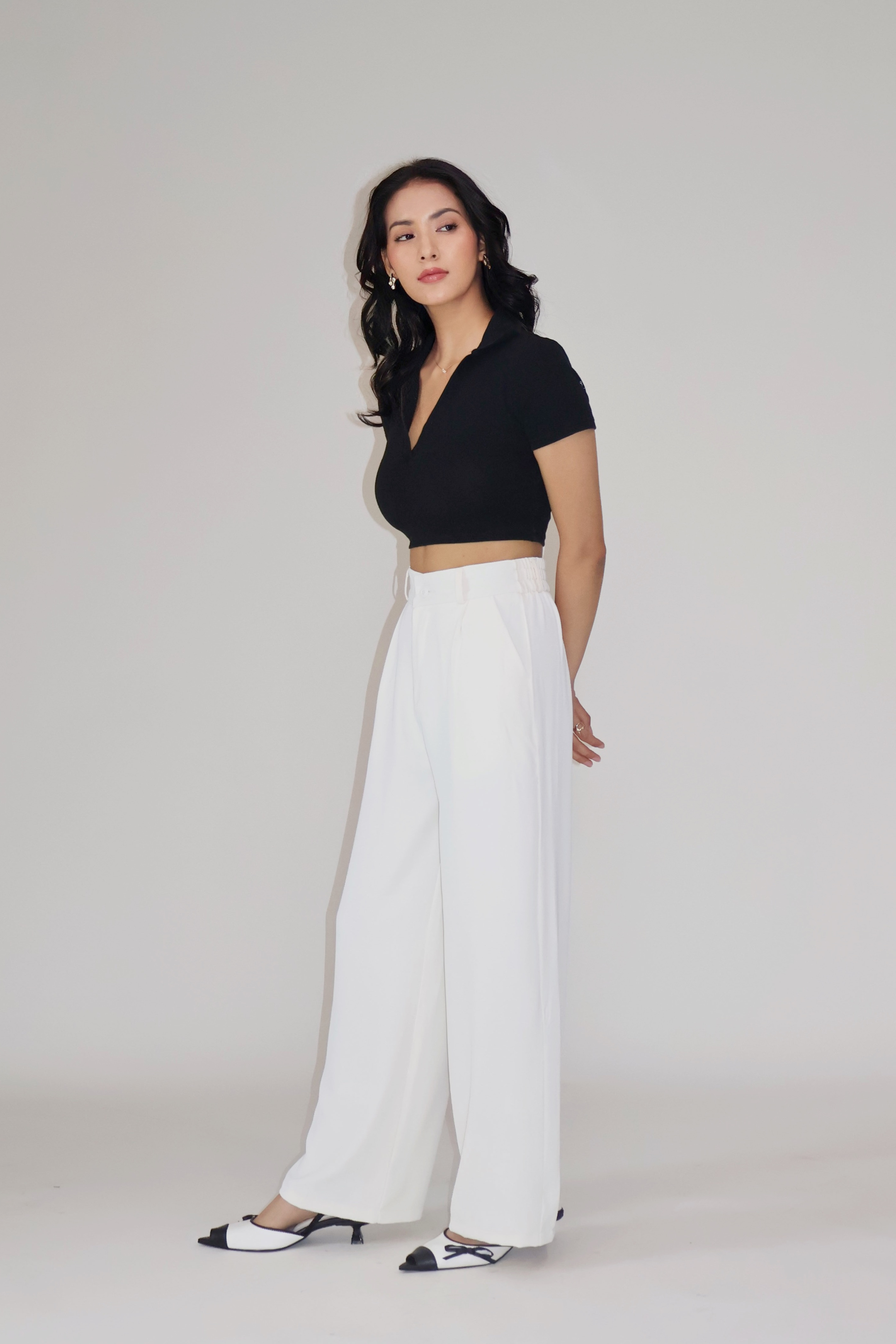 TOKYO PANTS - (Off white)