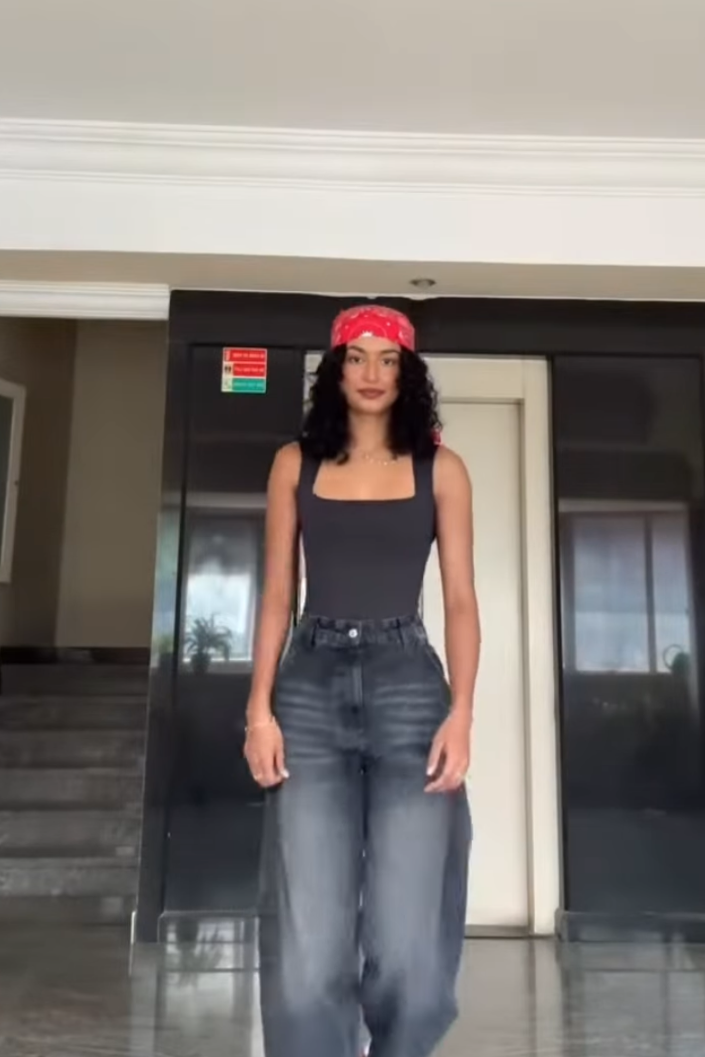 Rida in echo bodysuit onyx