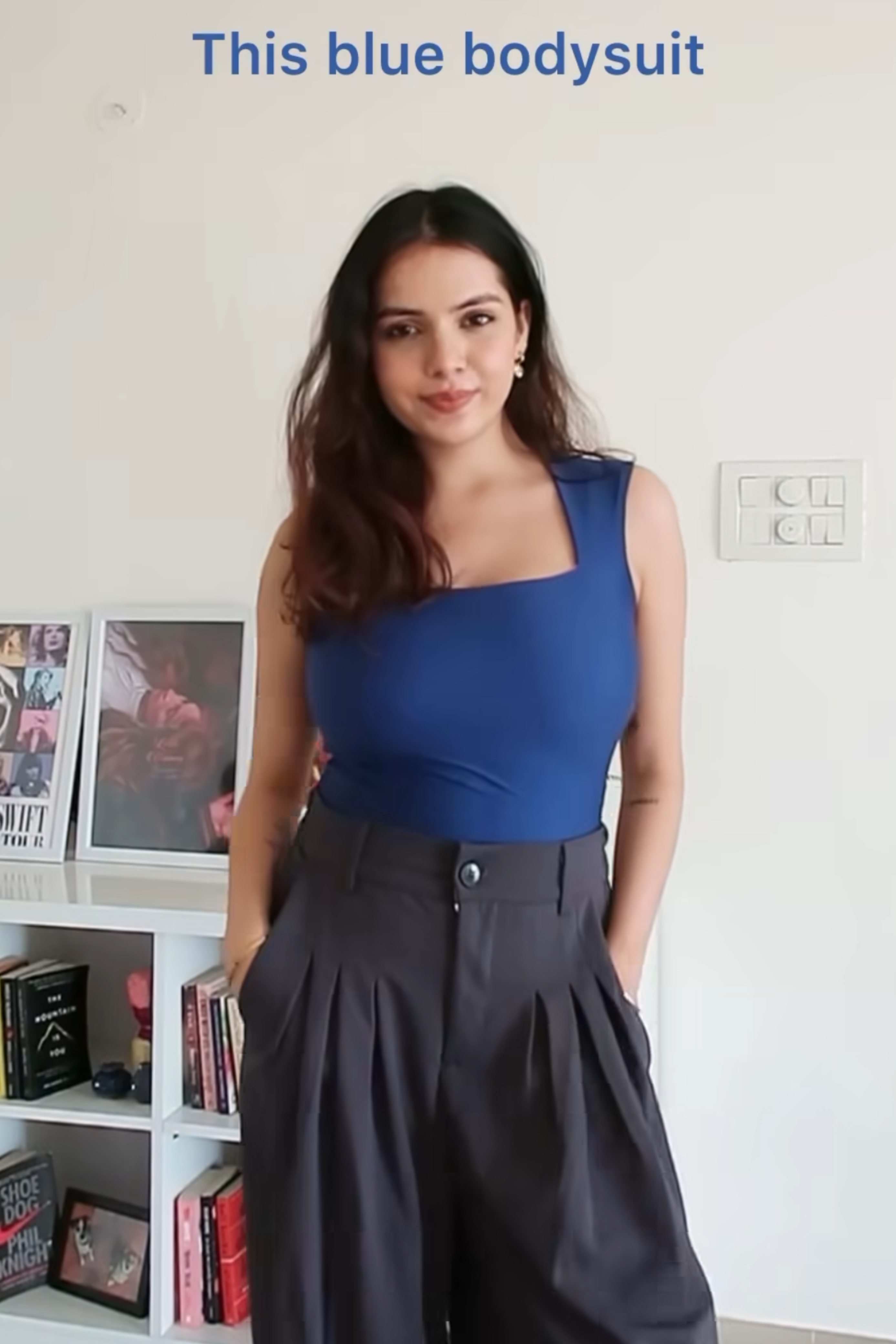 Shreya in echo bodysuit navy