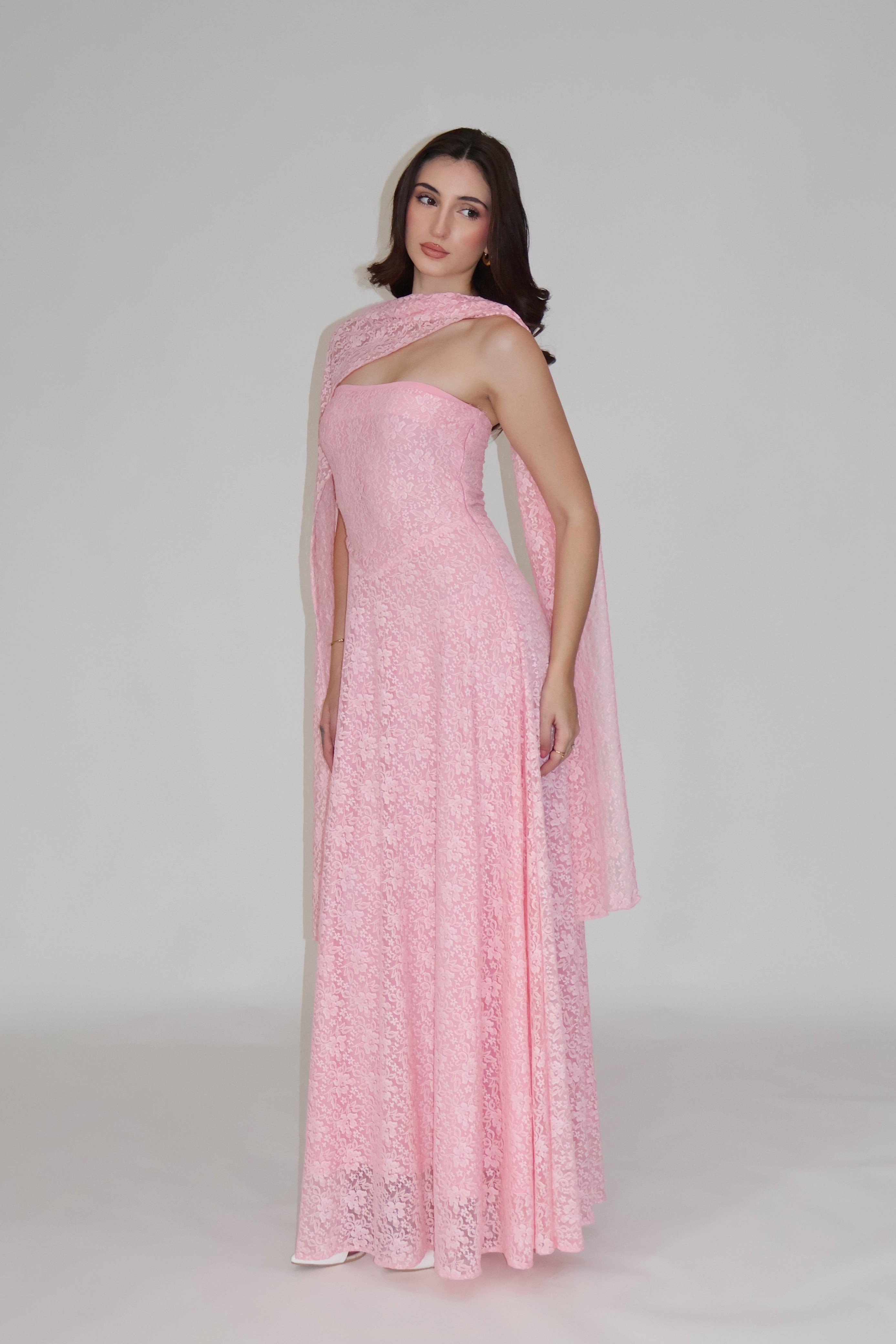 DAISY DRESS - (Pink)