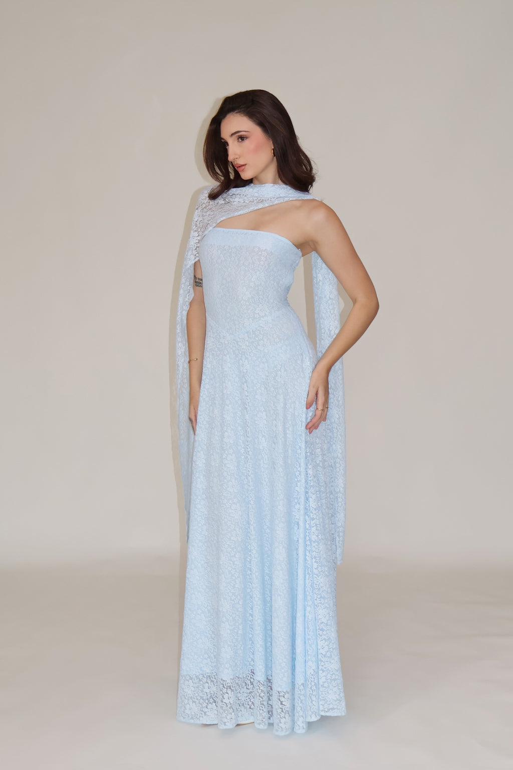 DAISY DRESS - (Sky)