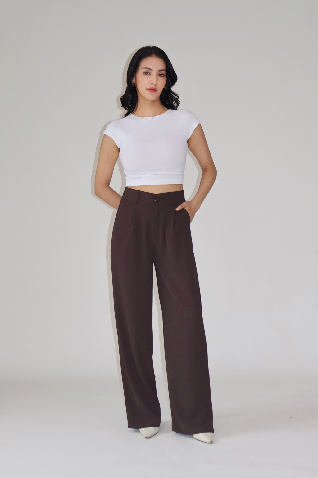 TOKYO PANTS - (Brown)