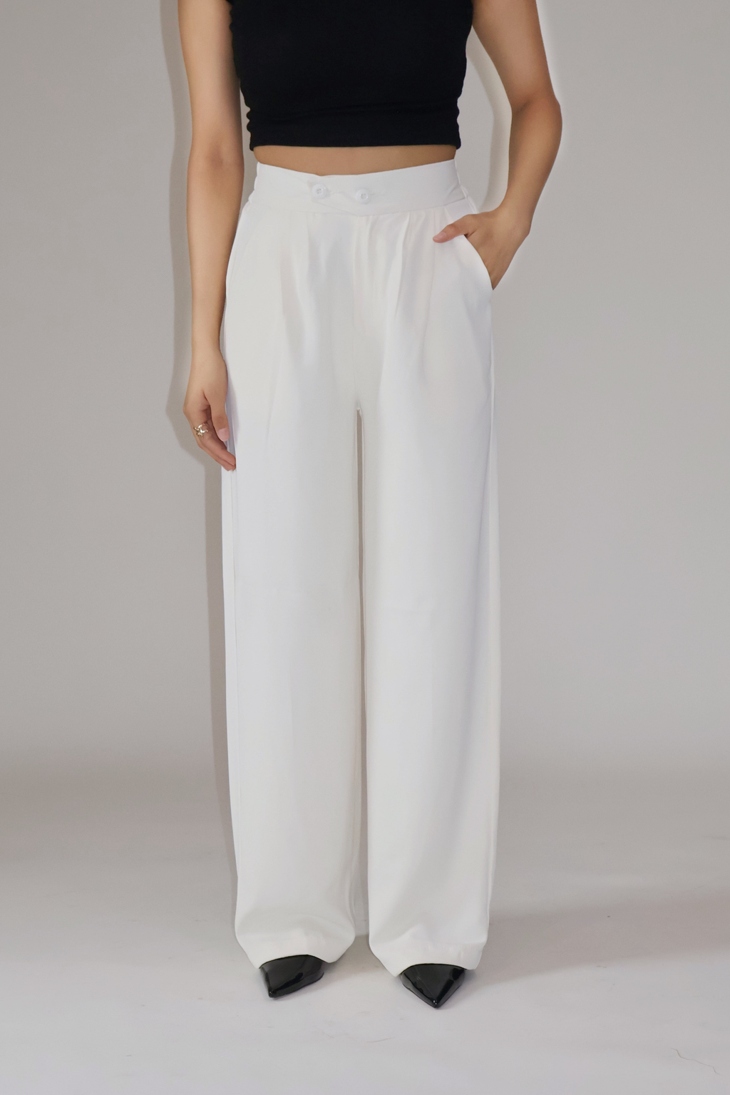 RUMI PANTS - (Off white)