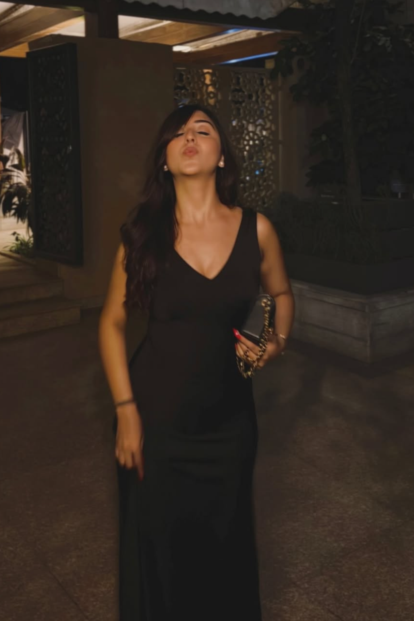 Farheen in PROSECO DRESS - (Onyx)