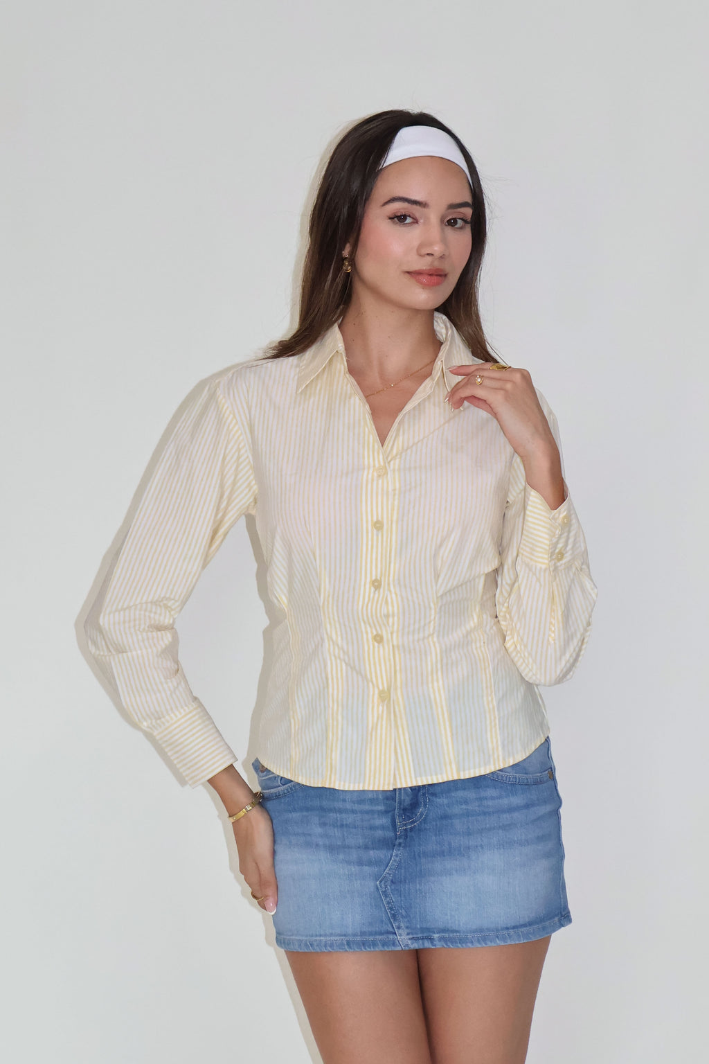 Amber Shirt - (Yellow)