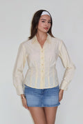 Amber Shirt - (Yellow)