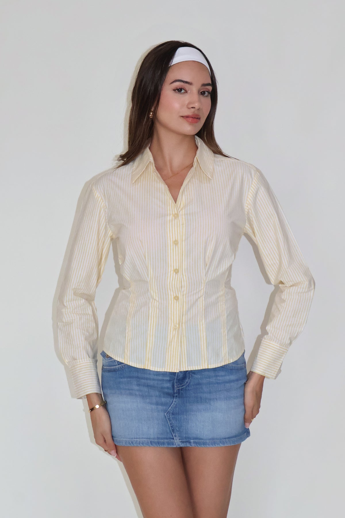 Amber Shirt - (Yellow)