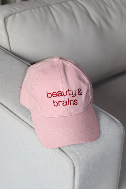 BEAUTY AND BRAINS CAP