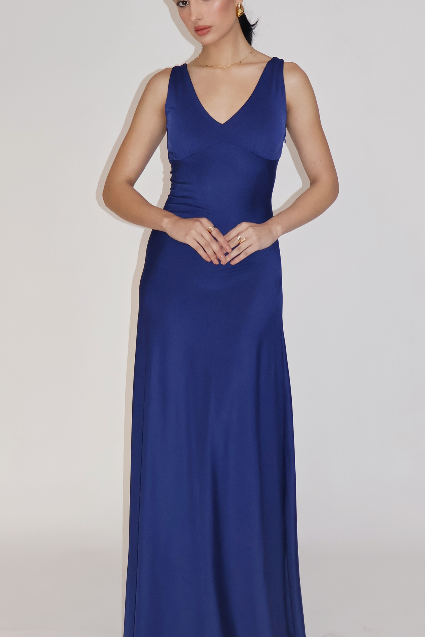 PROSECO DRESS - (Navy)