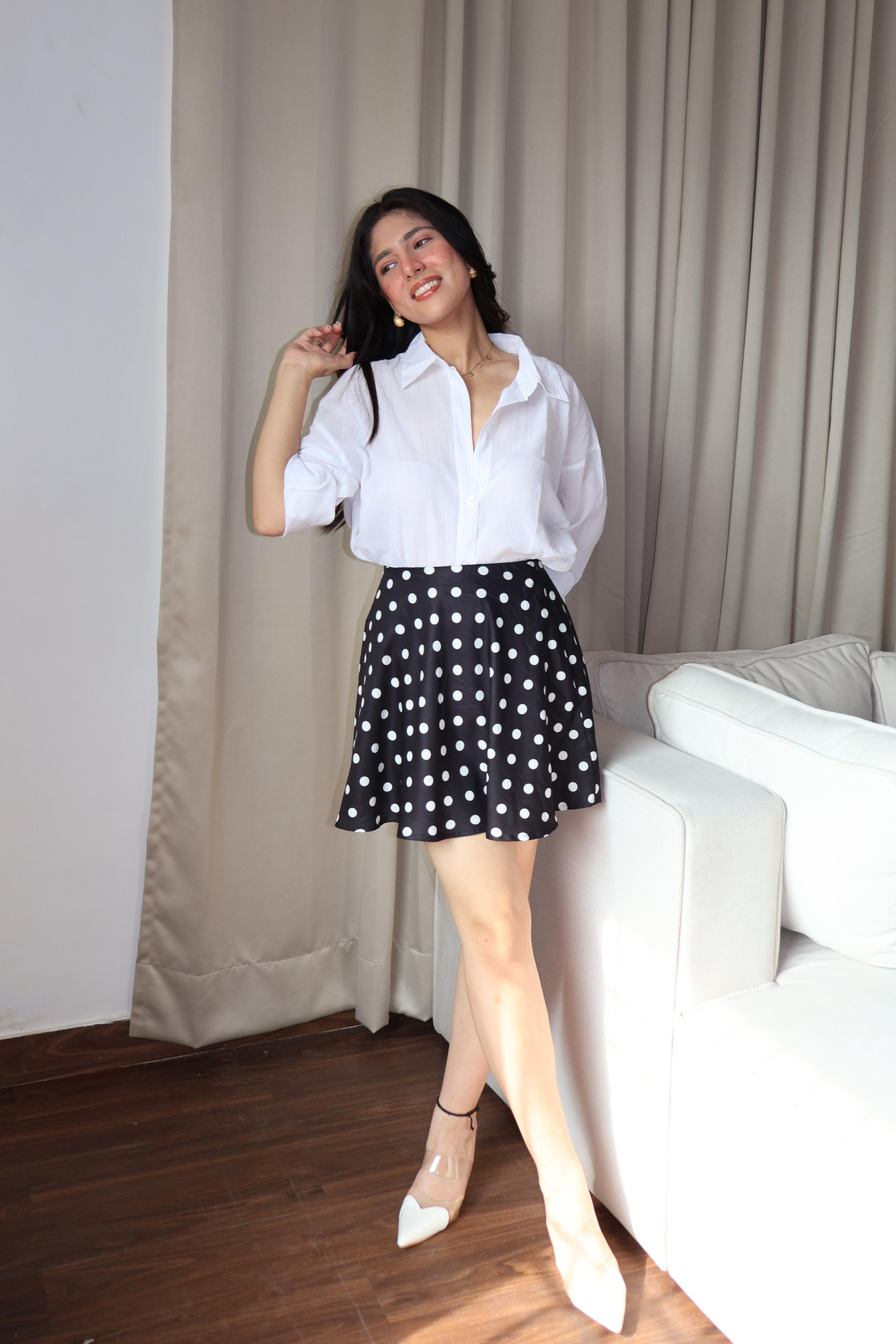 Jennifer in NYSA Skirt - Black