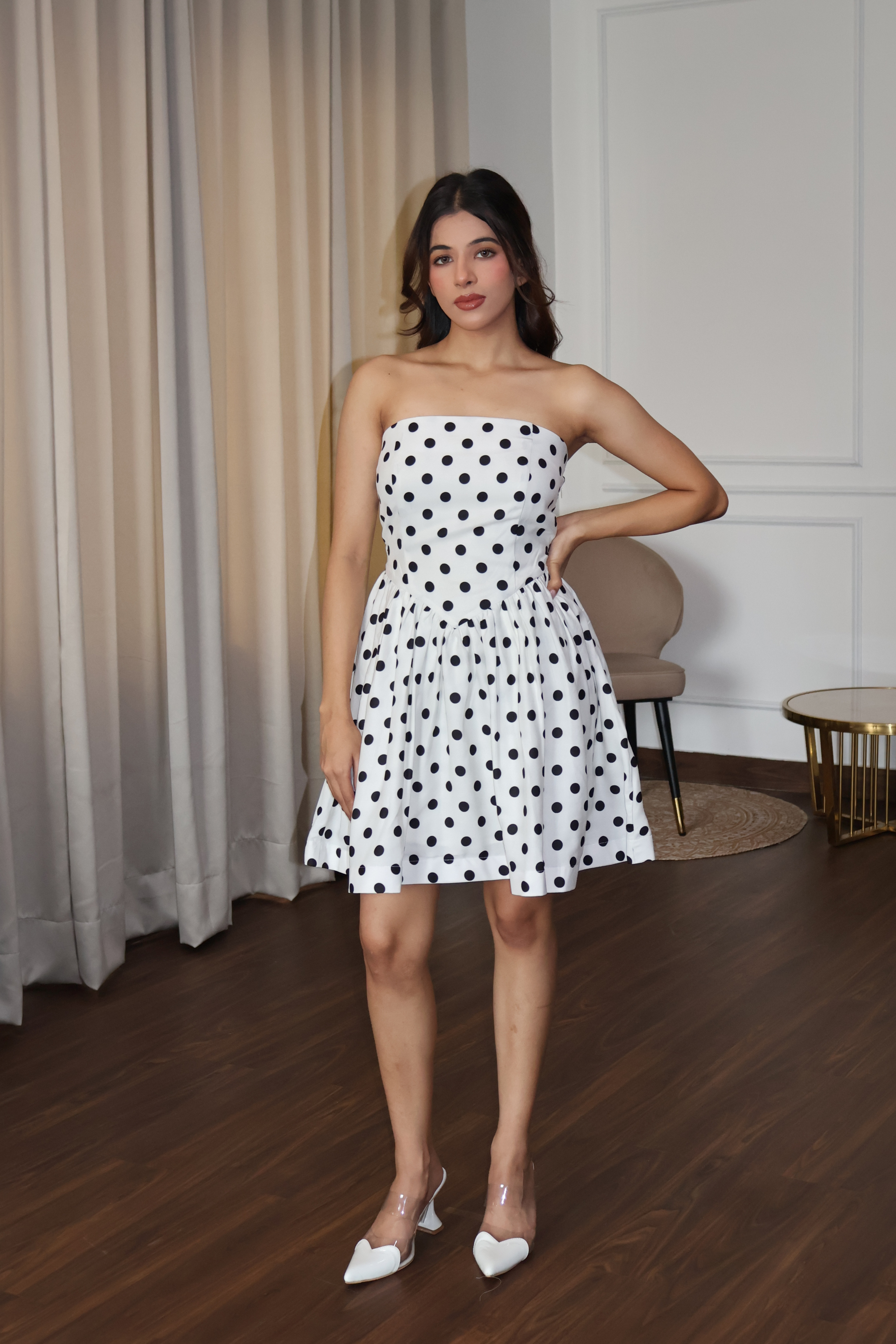 Manya in AISHA Dress - White