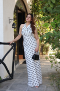 Ashnoor in LYNA Dress - White
