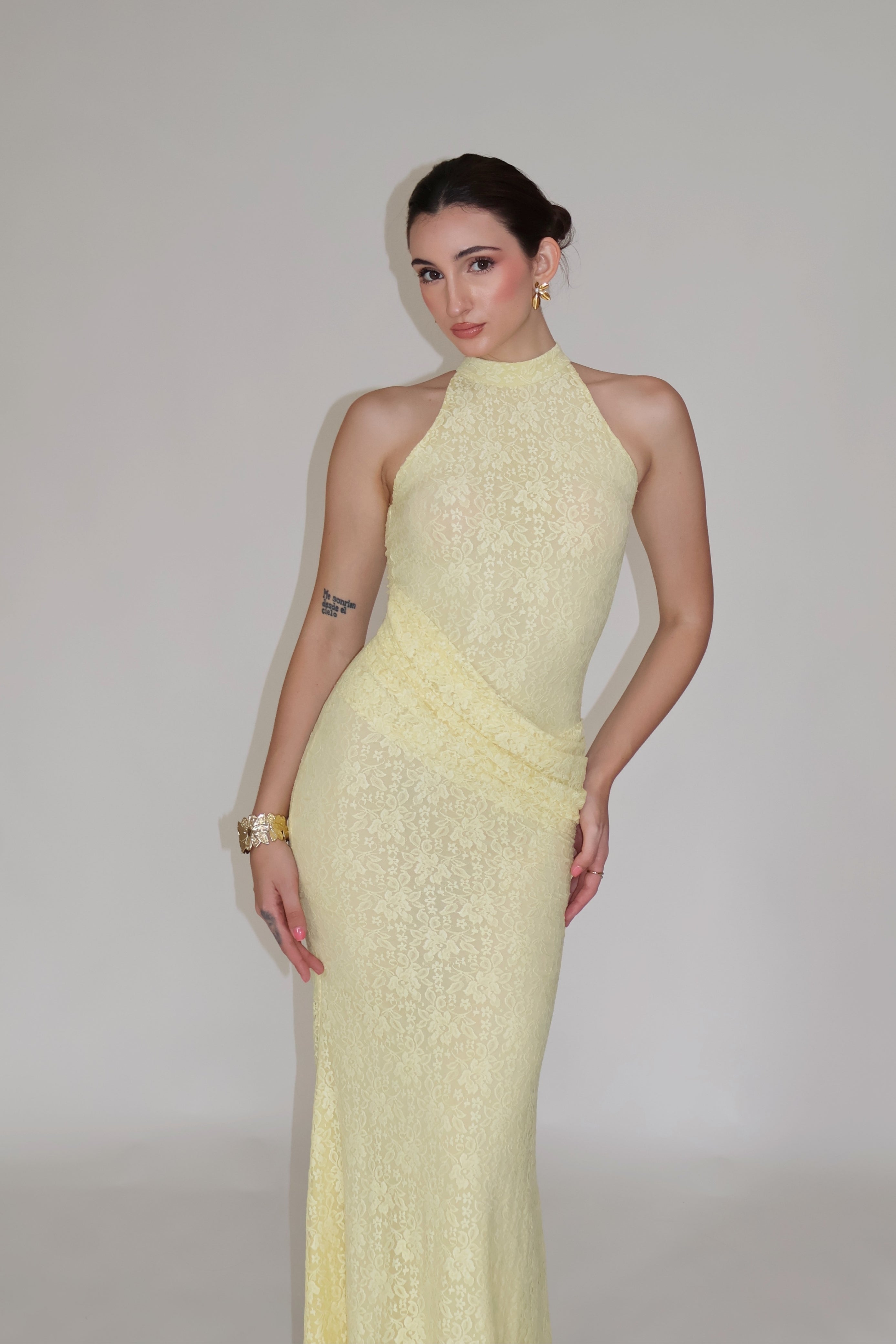 JASMINE DRESS - (Butter)