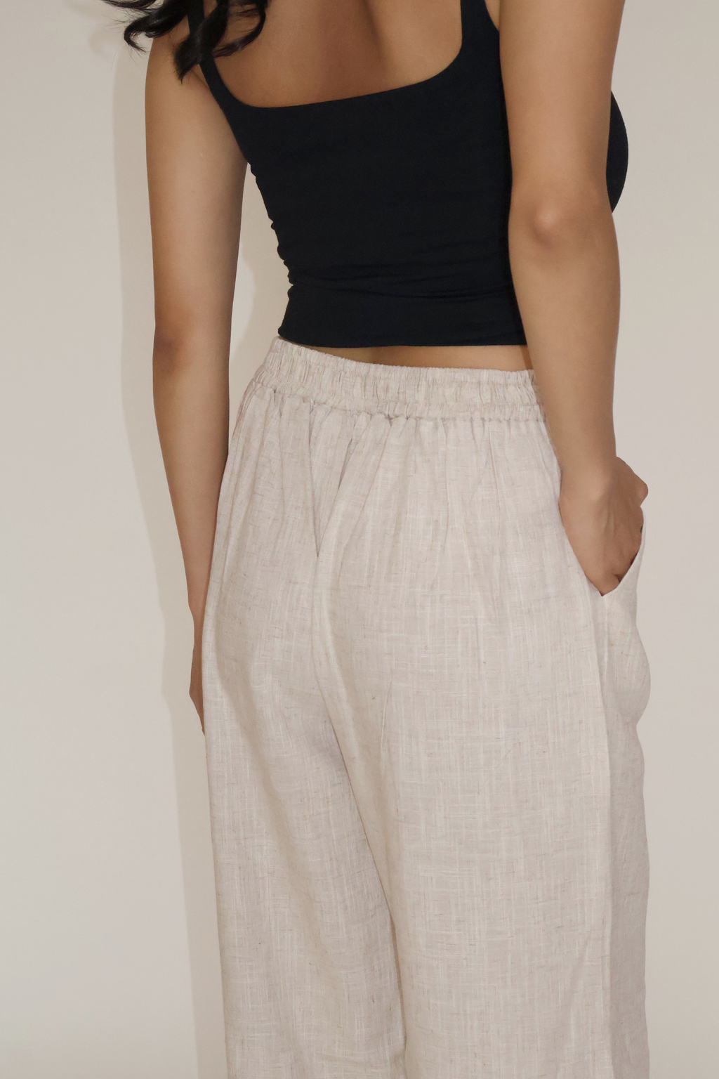 COASTAL PANTS - (Oat meal)