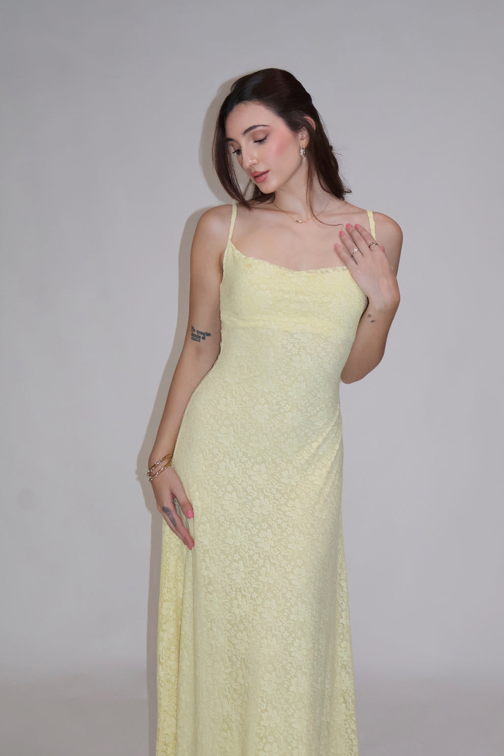 BLOSSOM DRESS - (Butter)
