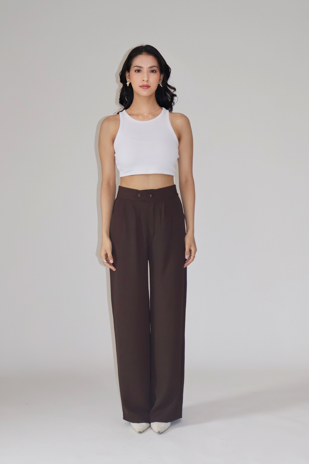 RUMI PANTS - (Brown)