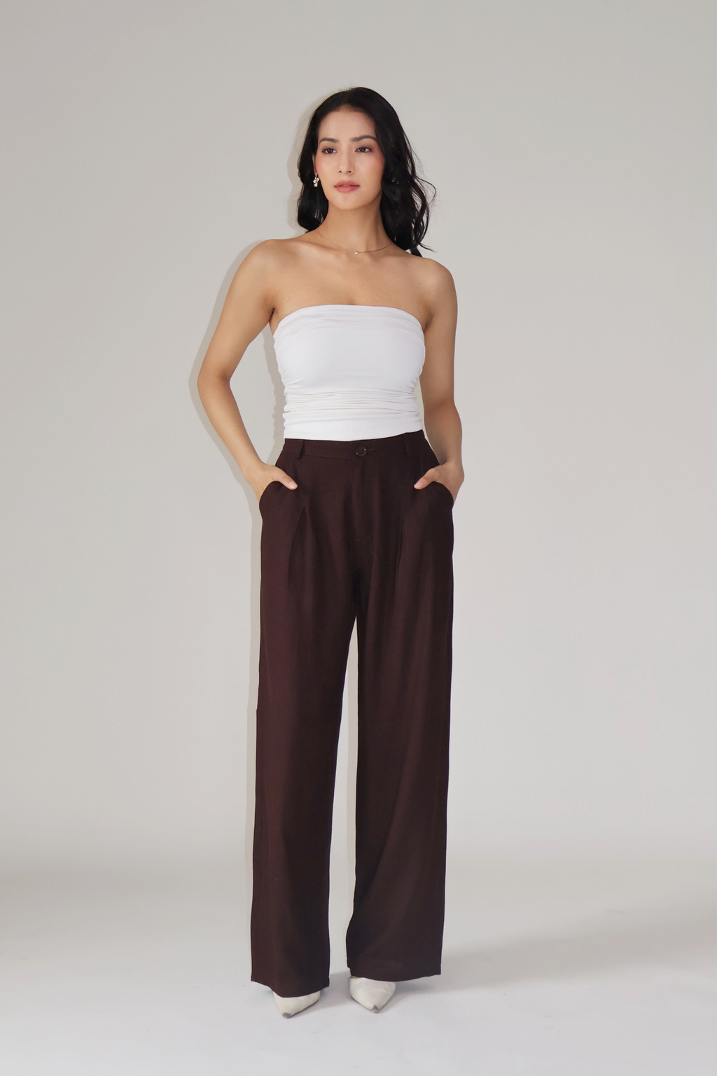 COASTAL PANTS - (Deep coco)