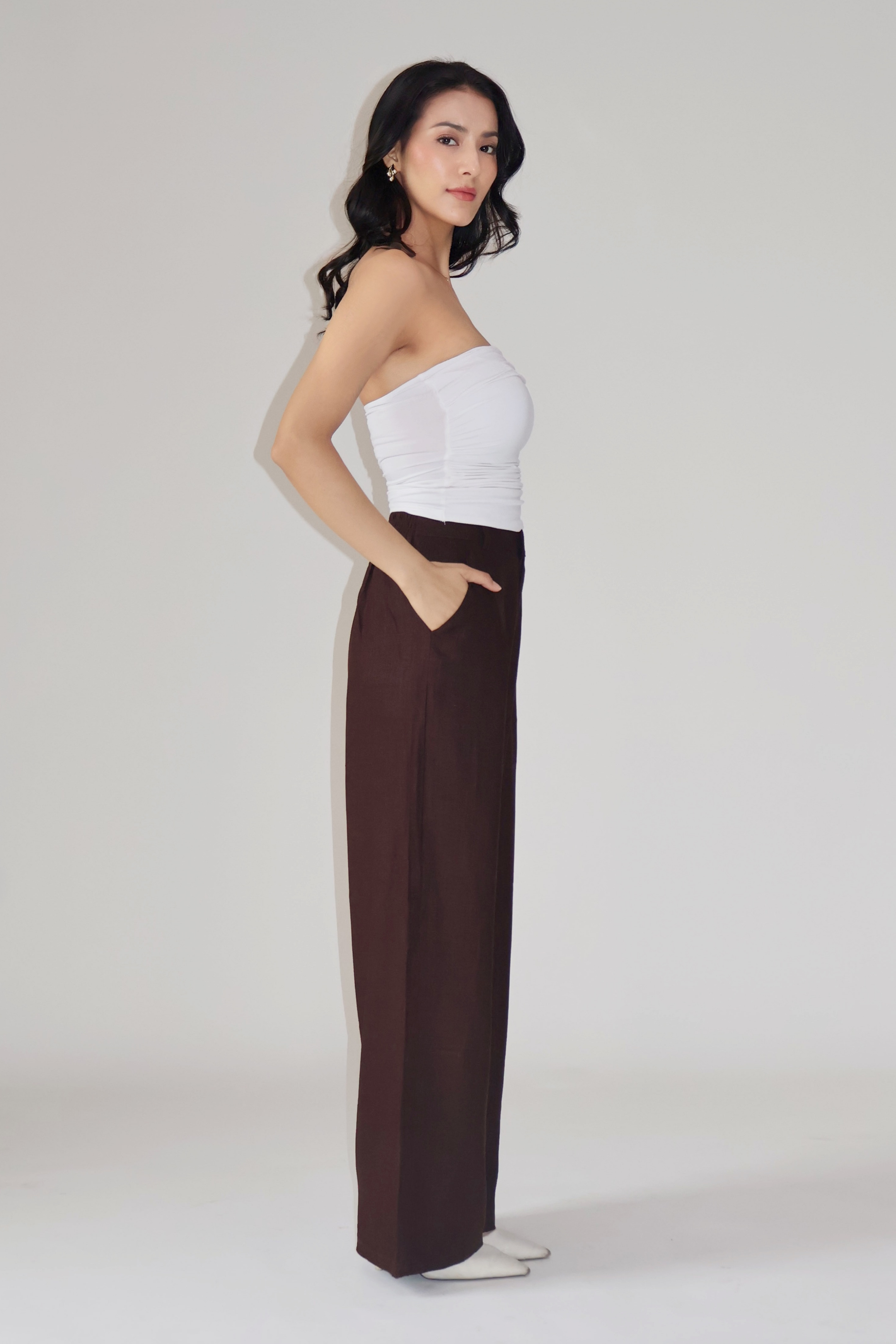 COASTAL PANTS - (Deep coco)