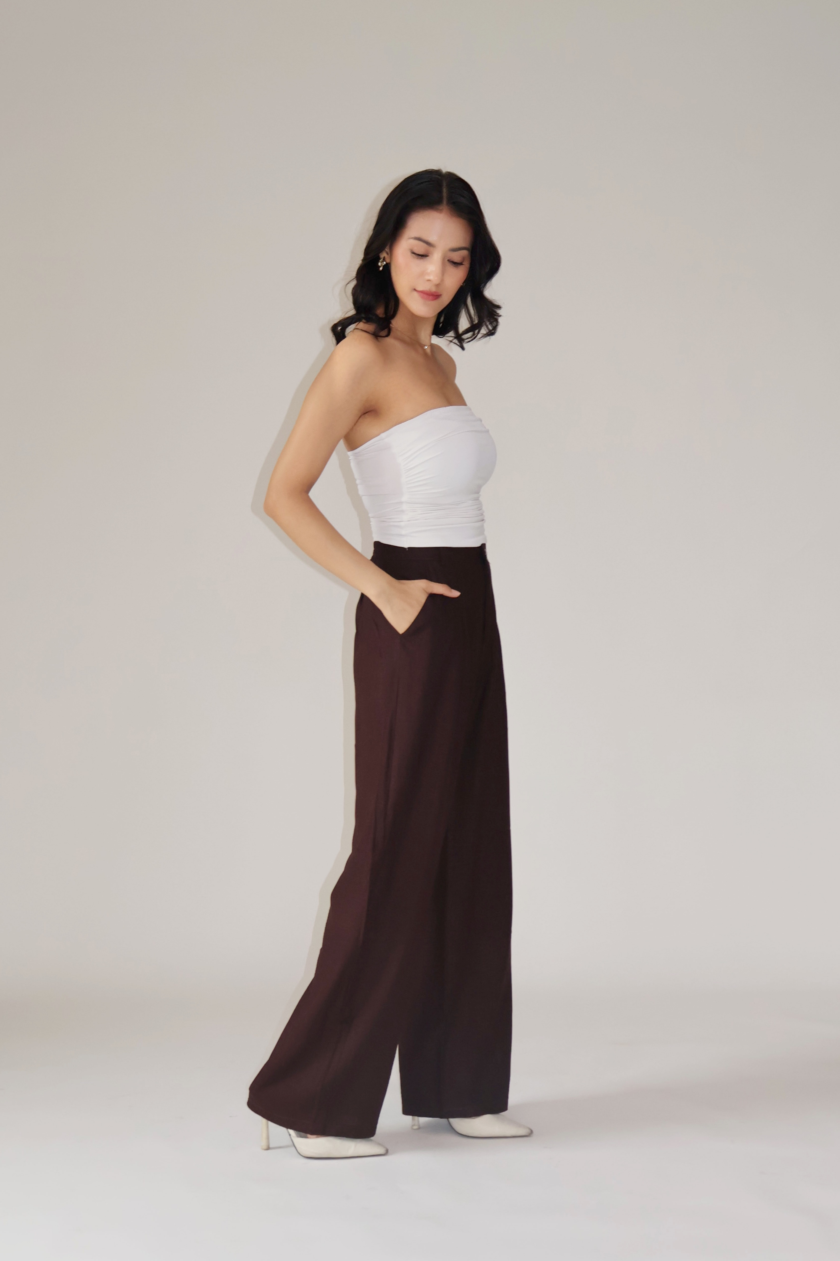 COASTAL PANTS - (Deep coco)