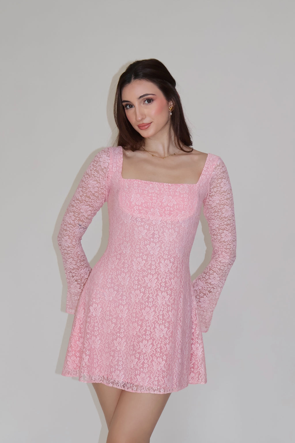 TULIP DRESS - (Pink)
