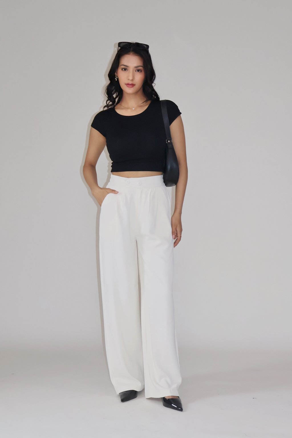 RUMI PANTS - (Off white)