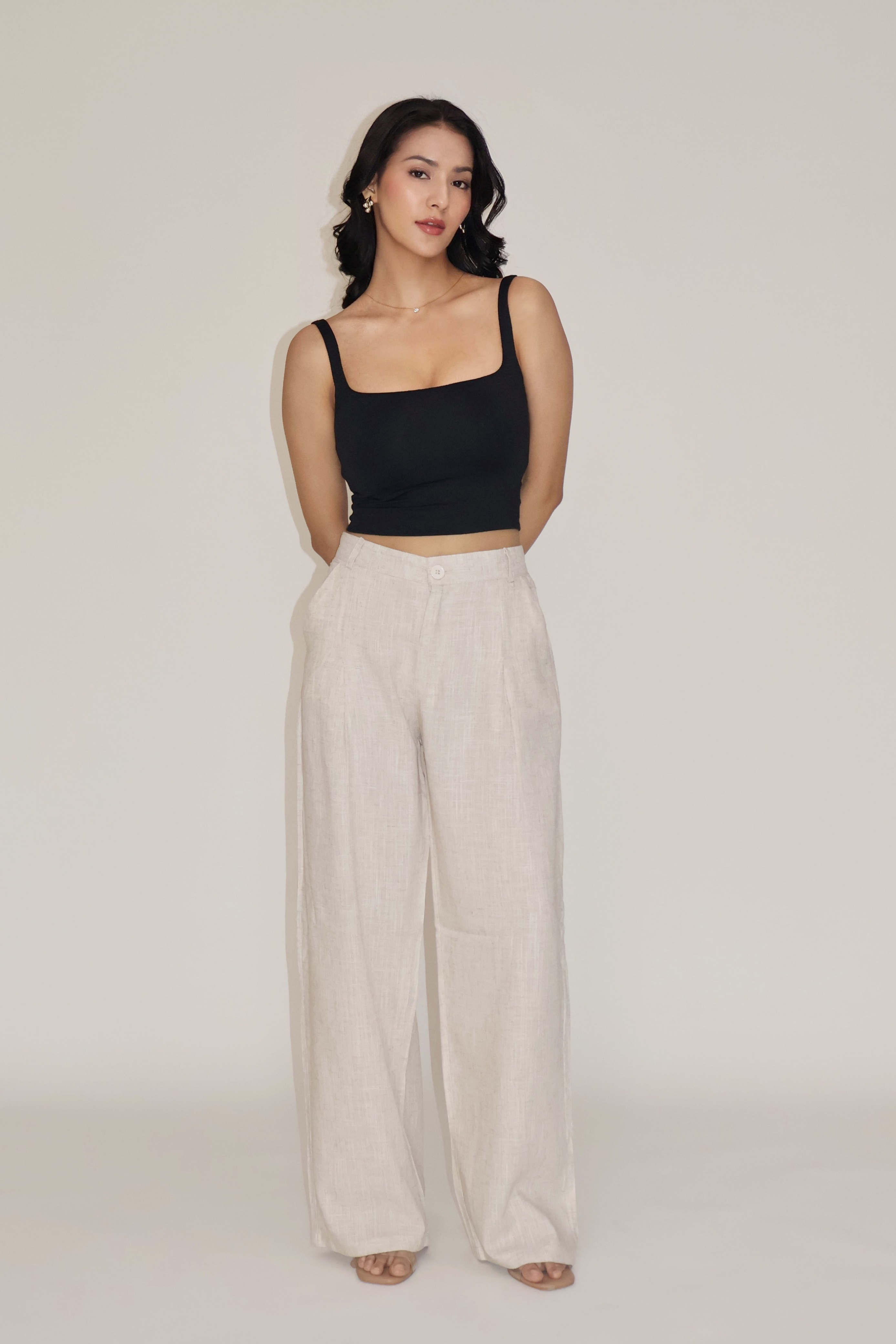 COASTAL PANTS - (Oat meal)