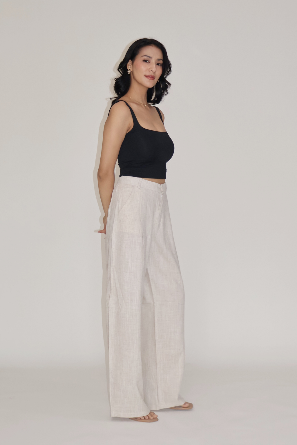 COASTAL PANTS - (Oat meal)