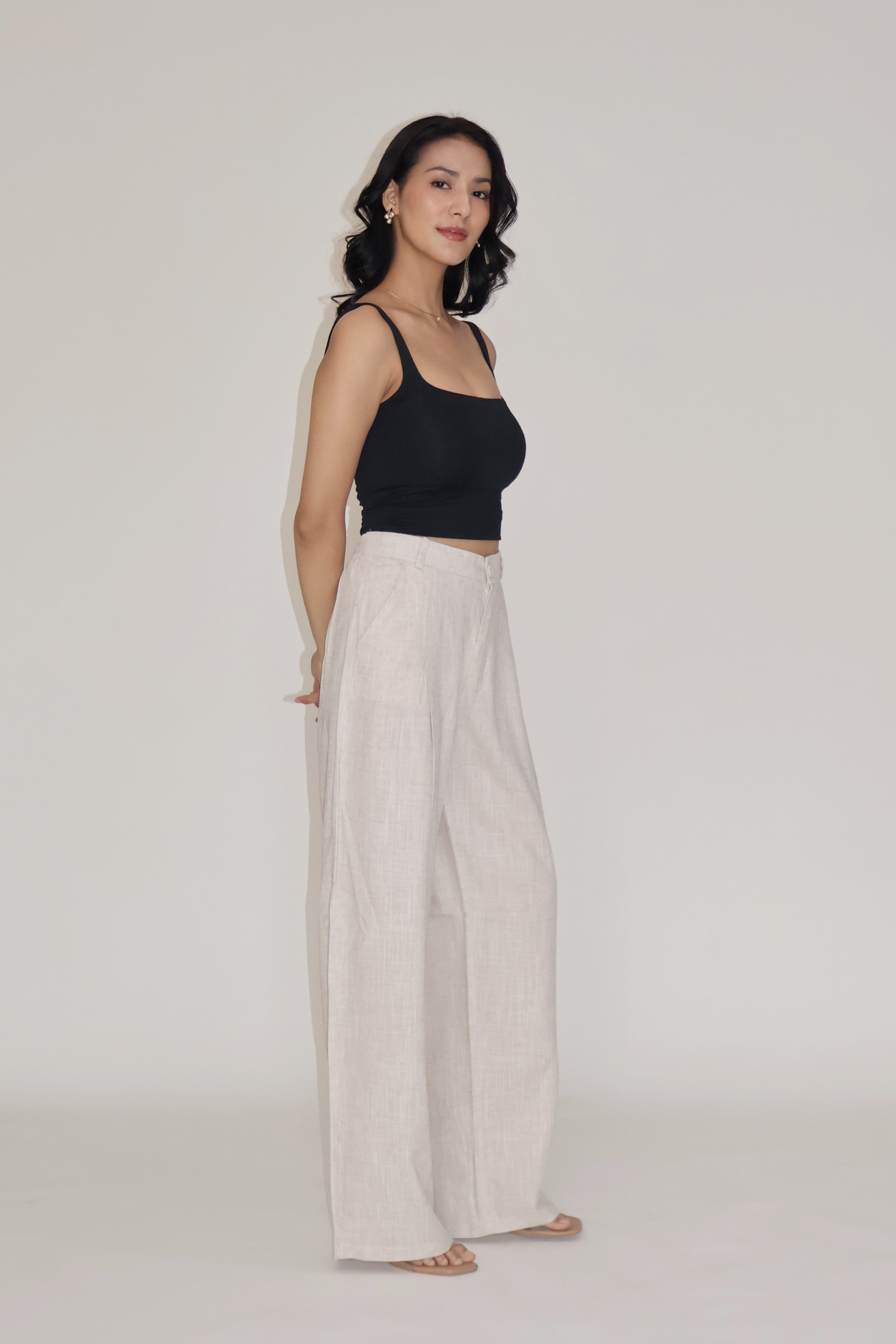 COASTAL PANTS - (Oat meal)